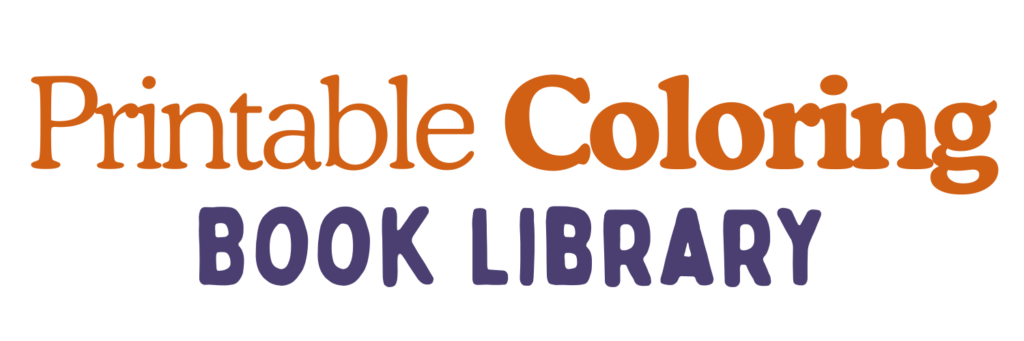 Printable Coloring Book Library